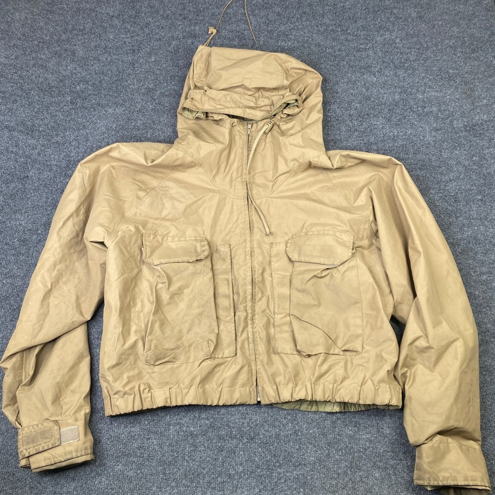 Vintage Columbia Gore-Tex Fly Fishing Wading Hooded Jacket Mens XXL Shell